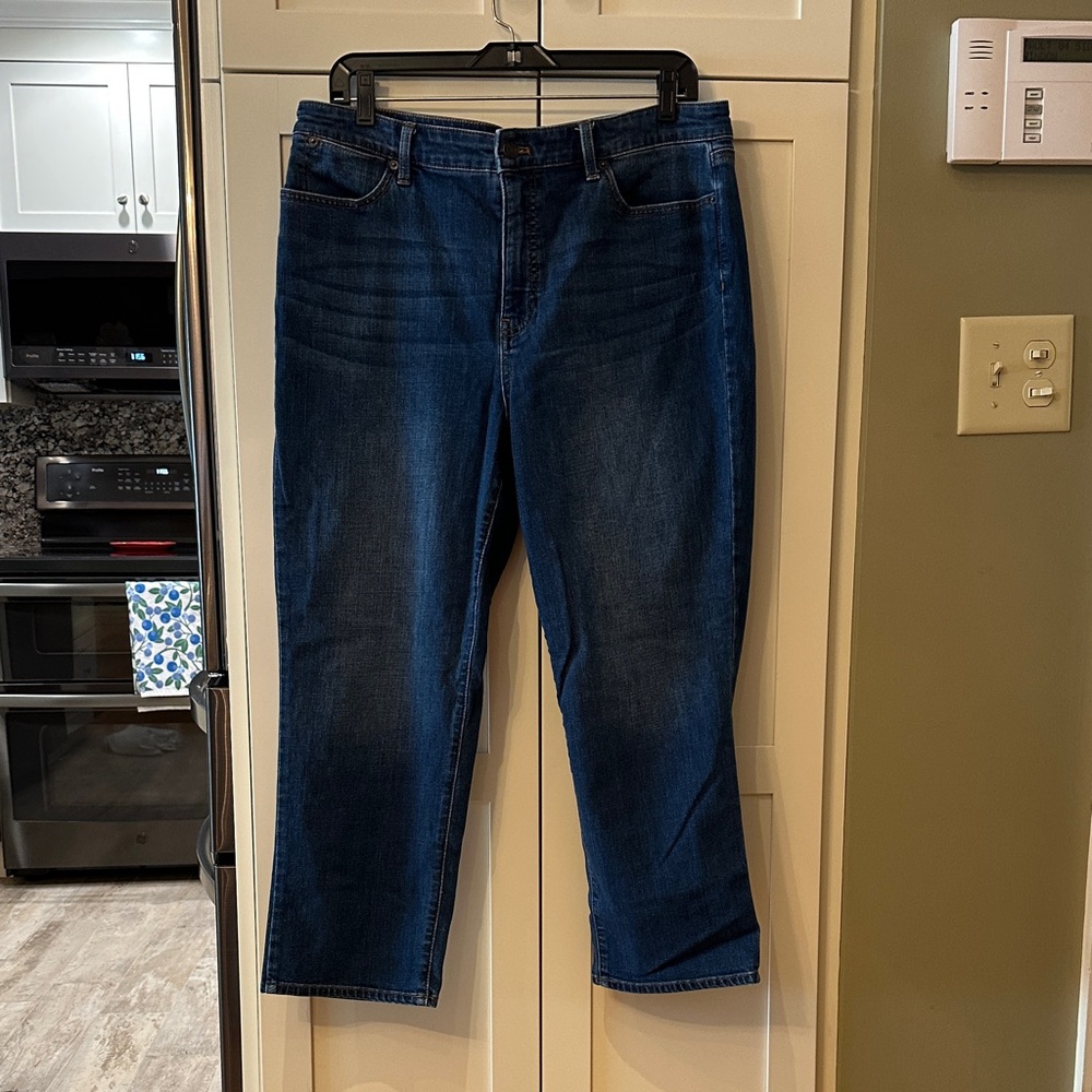 Talbots Dark Blue Ankle Jeans